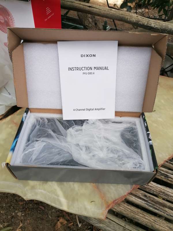 Unused Dixon 4 channel digital amplifier 3000w