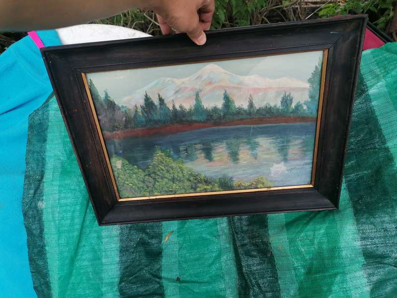 Original vintage oil on board by W Sichter size 48cm x 35cm!!!!!!