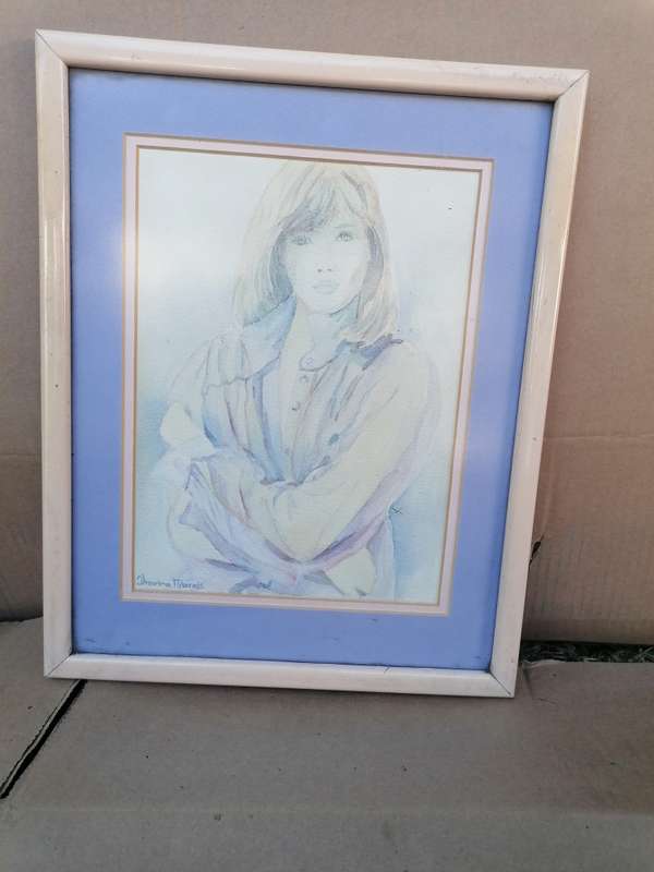 Watercolor painting by Tharina Marais