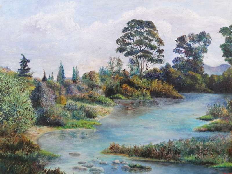 Amazing painting of the breeder I've Bonnivale by J. Wentzel