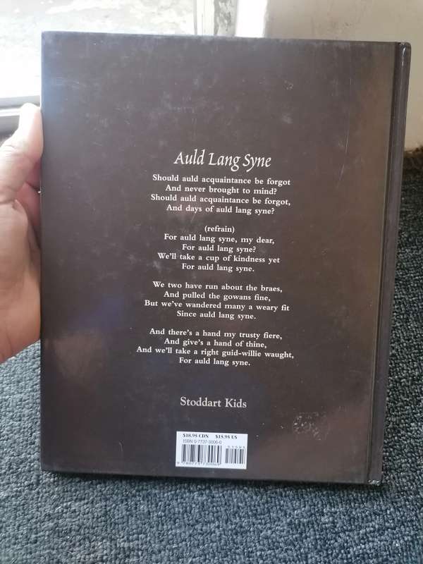 Auld Lang Syne: The Story of Robert Burns Book by Joanne Findon