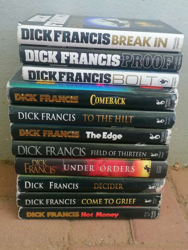 DICK Francis book collection