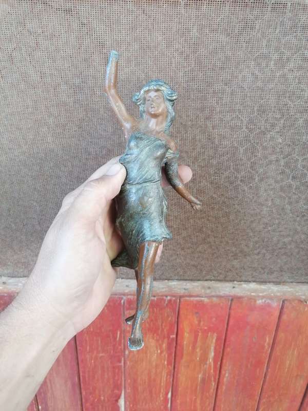 Antique spelter figure as per picture
