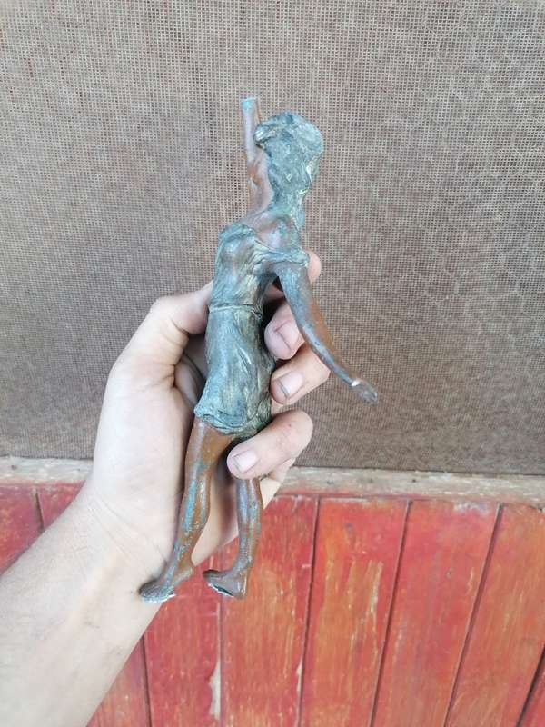 Antique spelter figure as per picture