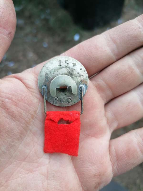 WW2 ON SERVICE / OP DIENS BADGE