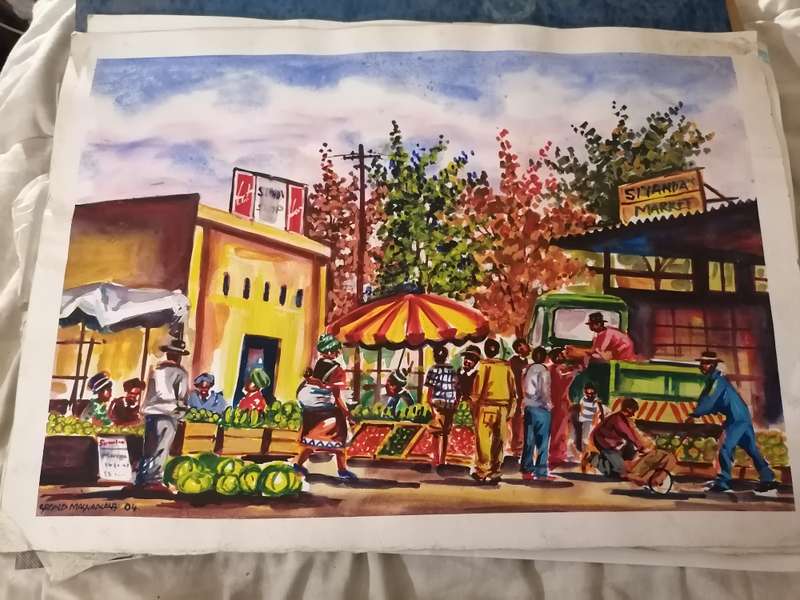 Original painting by Grand mashadlela