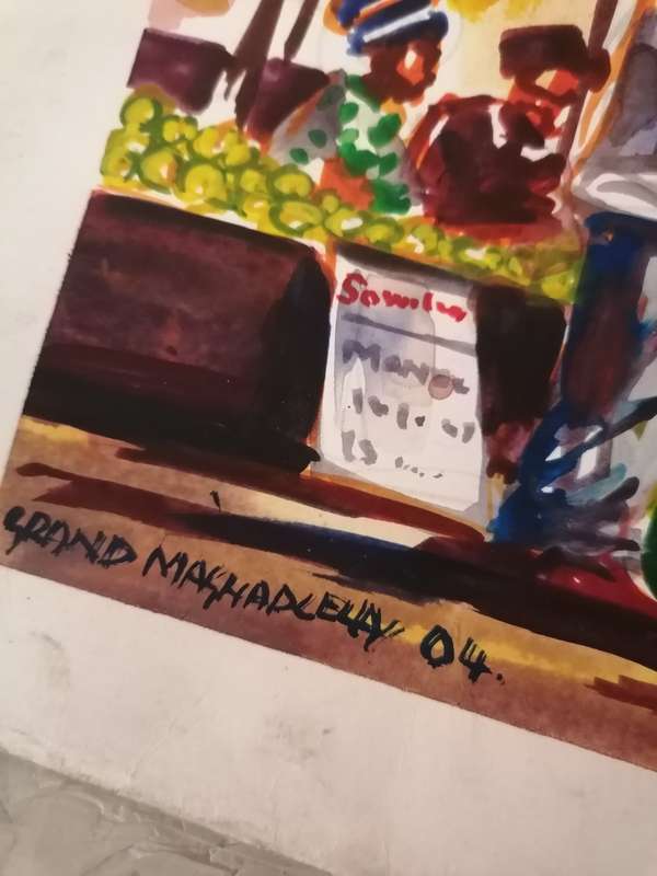 Original painting by Grand mashadlela