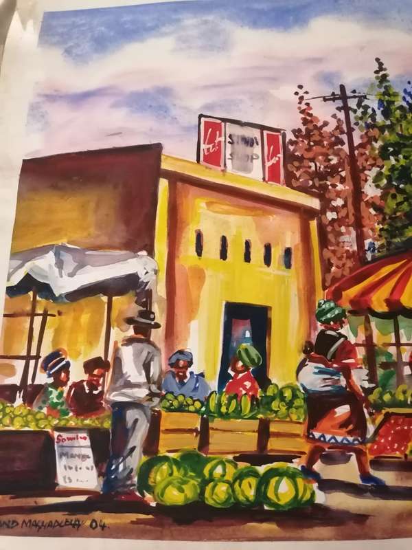 Original painting by Grand mashadlela