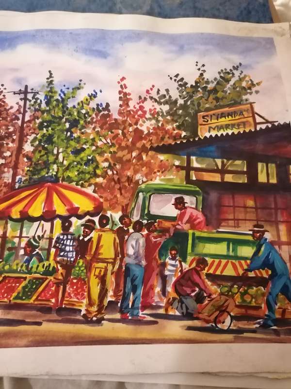 Original painting by Grand mashadlela