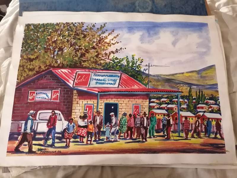 Original painting by Grand mashadlela