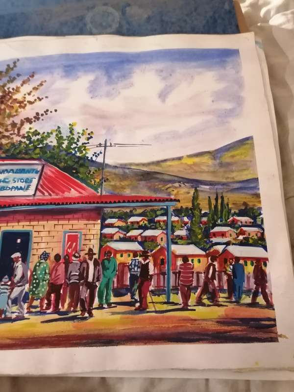 Original painting by Grand mashadlela