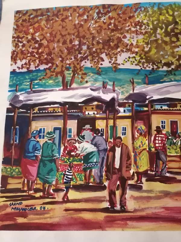 Original painting by Grand mashadlela