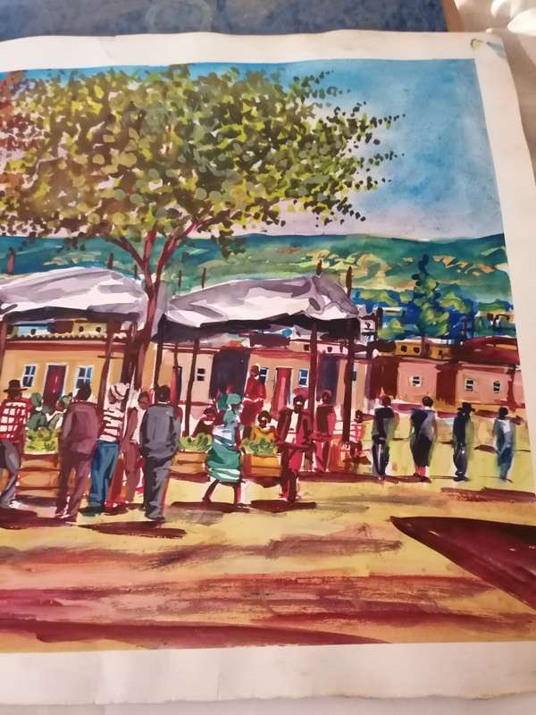 Original painting by Grand mashadlela