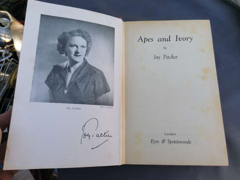 Apes and ivory Book by Joy Packer