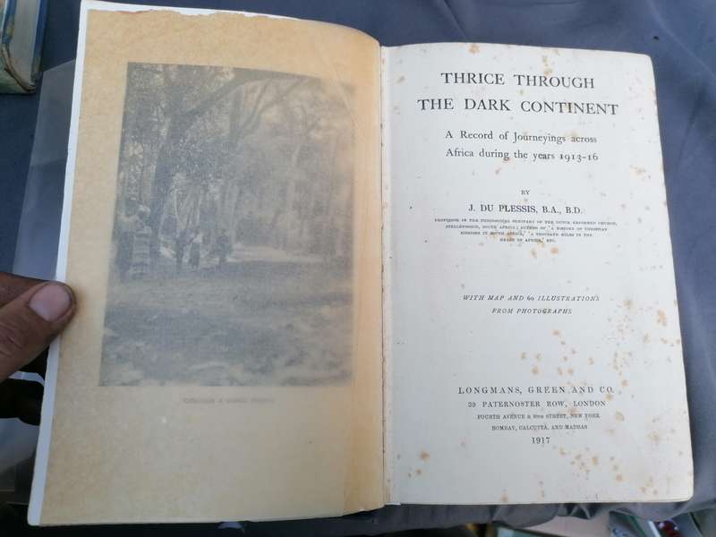 Thrice Through the Dark Continent: A Record of Journeyings Across Africa During the Years 1913-16 Bo