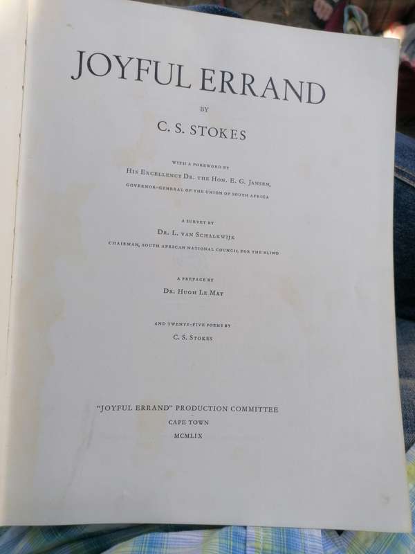 JOYFUL ERRAND C.S STOKES