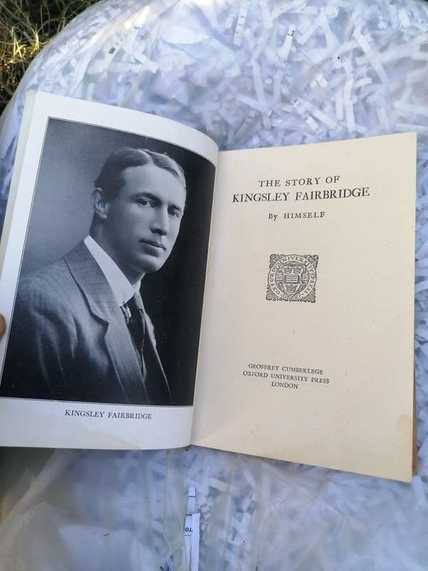 The story of Kingsley Fairbridge by himself - 1946