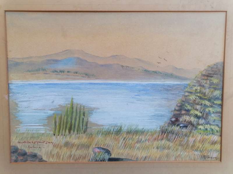 Original watercolor painting