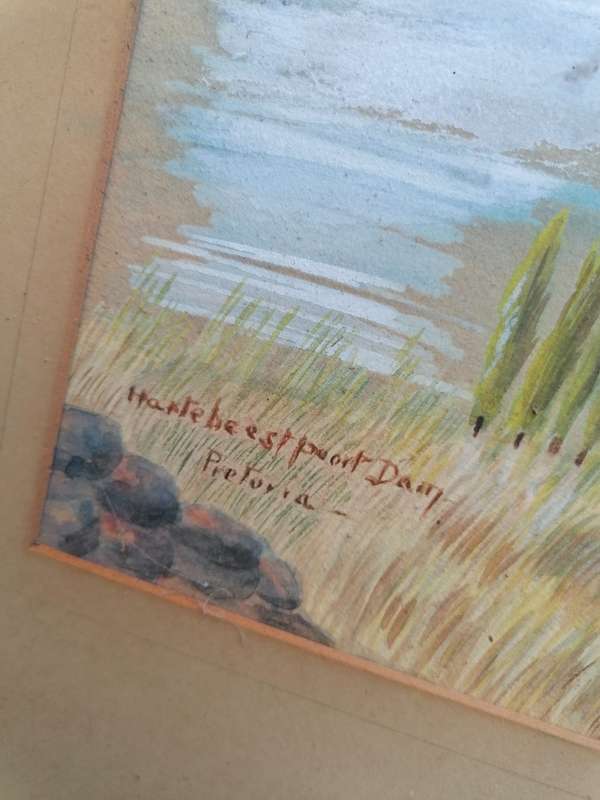 Original watercolor painting