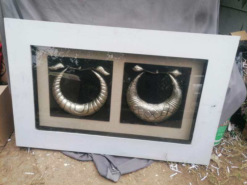 Miao Silver Jewelry Shadow Box