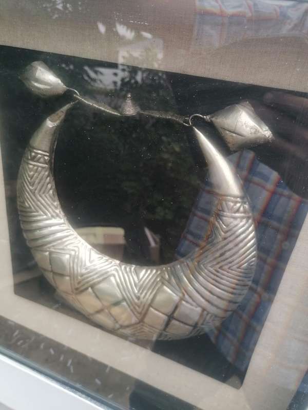 Miao Silver Jewelry Shadow Box