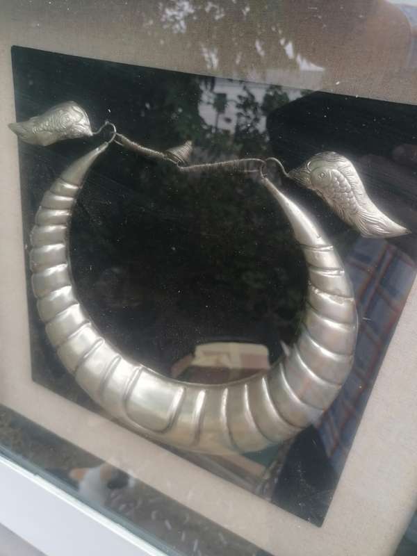 Miao Silver Jewelry Shadow Box