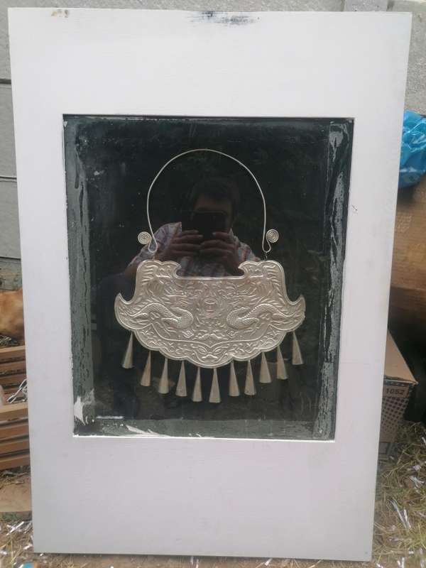 Miao Silver Jewelry Shadow Box