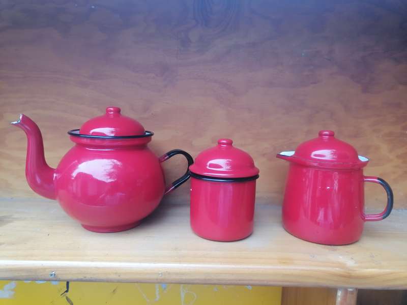 Vintage good condition Poland enamel