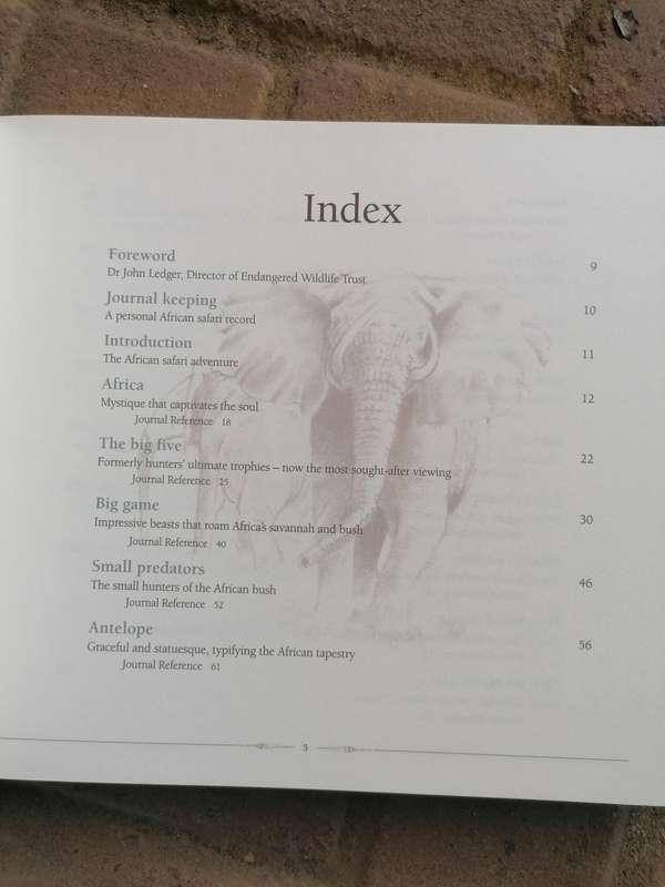 African Safari Journal Millennium Edition