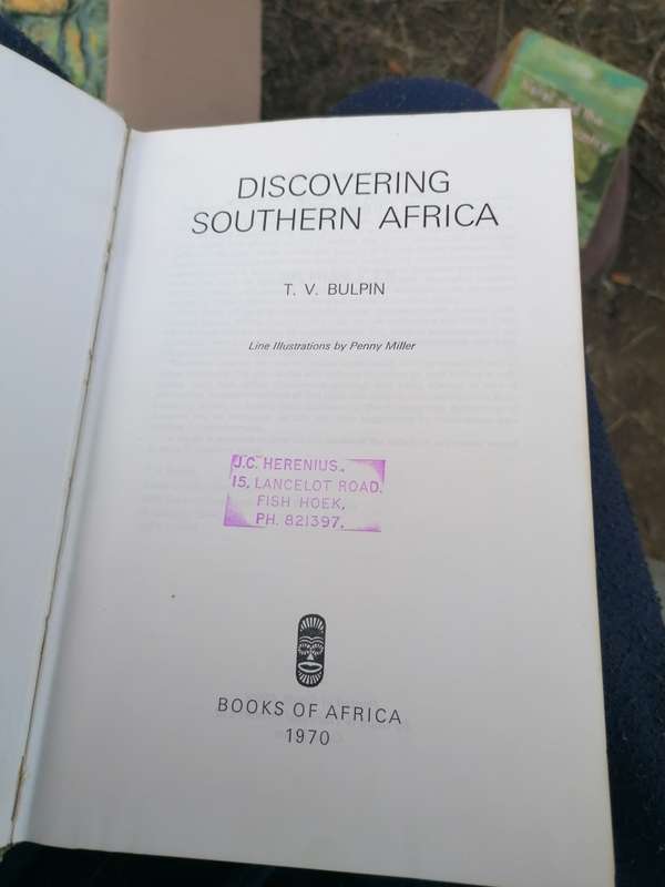 Discovering Southern Africa Book by T. V. Bulpin