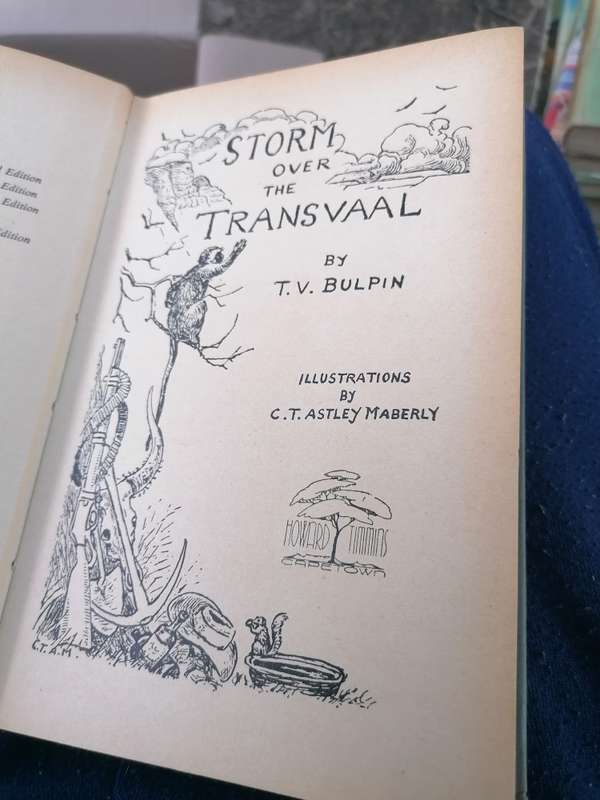 Storm Over the Transvaal Book by T. V. Bulpin
