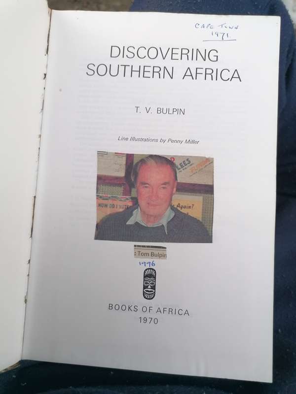 Discovering Southern Africa Book by T. V. Bulpin