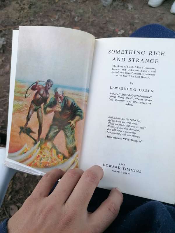 Something Rich and Strange by Lawrence G. Green Hardcover Book