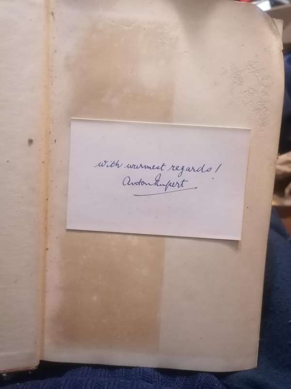 Leaders on leadership by Anton Rupert signed copy