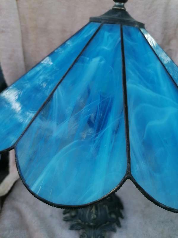 Tiffany Style Table Lamp Stained Glass