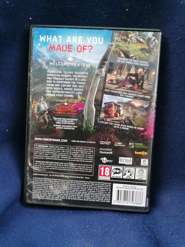 FARCRY 4 LIMITED EDITION PC GAME