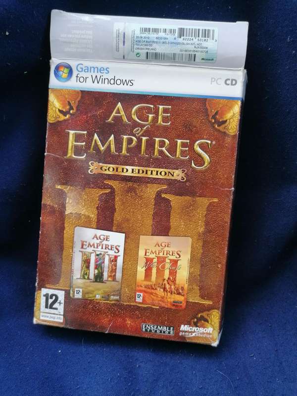 AGE OF EMPIRES 3 GOLD EDITION PC GAME. COMPLETE