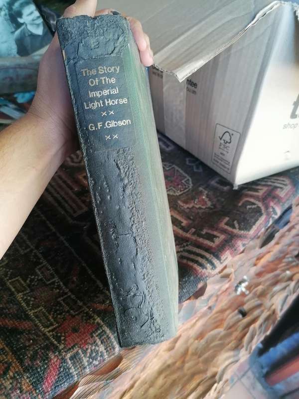 THE STORY OF THE IMPERIAL LIGHT HORSE signed by Lance Corporal Harry Ward 1937 first edition