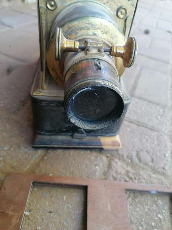 W.C. Hughes Magic Lantern Pamphengos for restoration