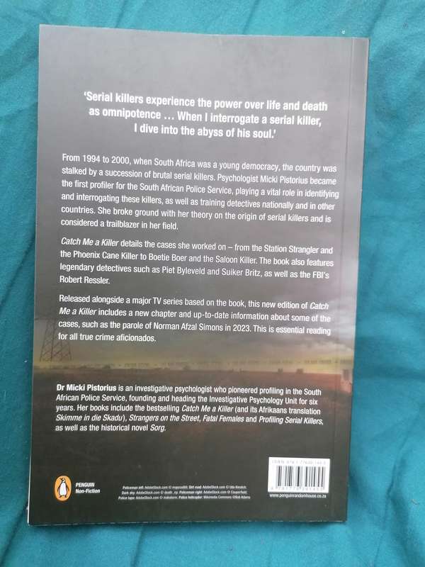 Catch Me a Killer: Serial Murders Book by Micki Pistorius