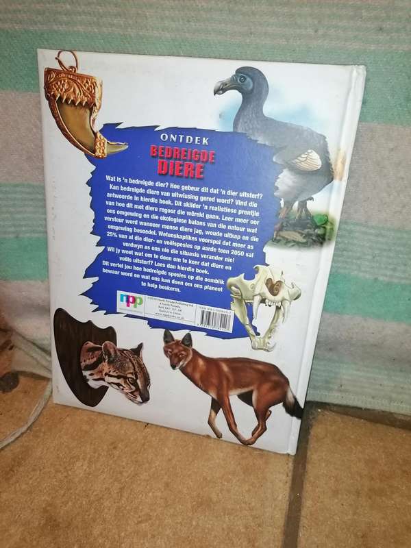 Die Wonder Van Leer: Bedreigde Diere (Afrikaans, Hardcover