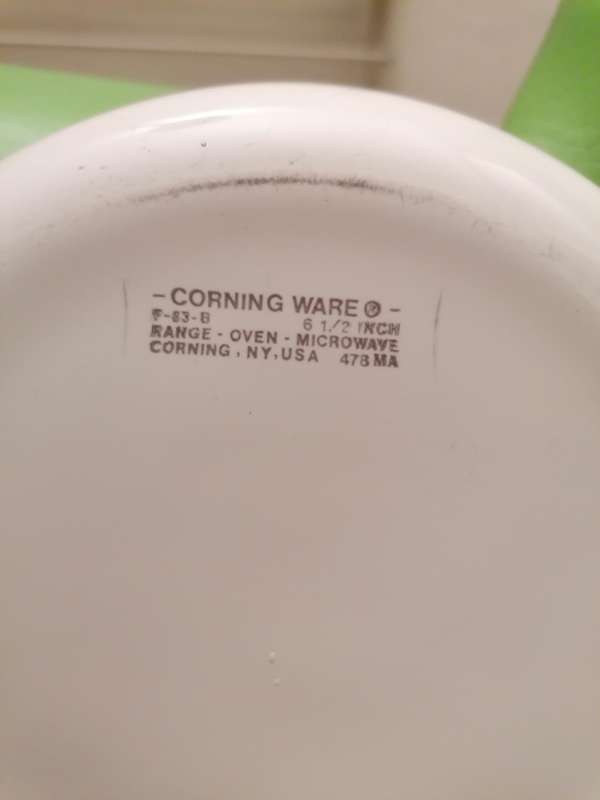 Vintage Corning Ware Spice of Life Le Persil P-83-B Menuette Handled Skillet 26 x 4,5 cm