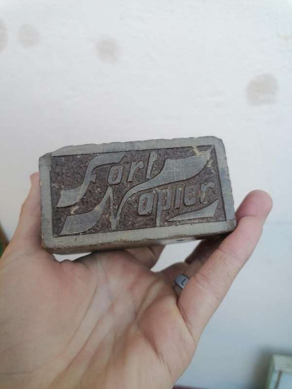 This trench art piece was made by a German POW interned at Fort Napier in Pietermaritzburg ww1