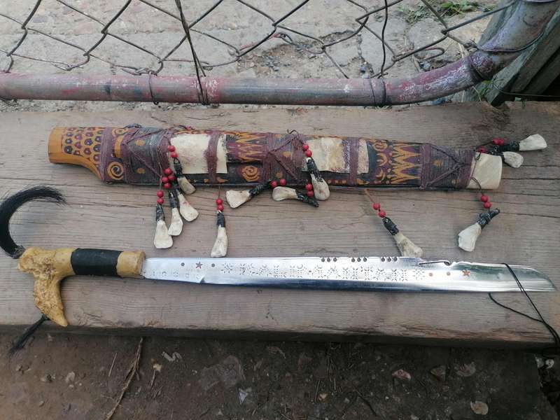 Vintage Old Africa African Short Sword