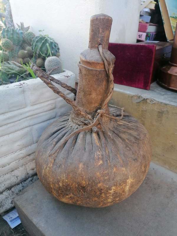 Antique african container