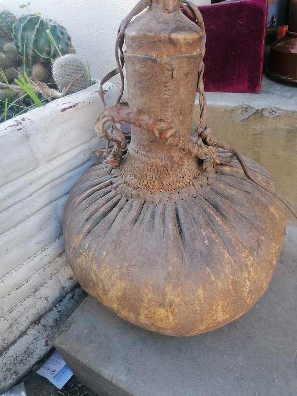 Antique african container