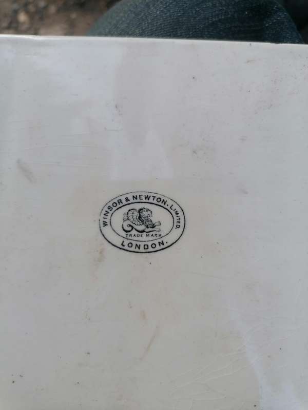 Antique English Victorian Artists Box from Winsor & Newton, , 1890s