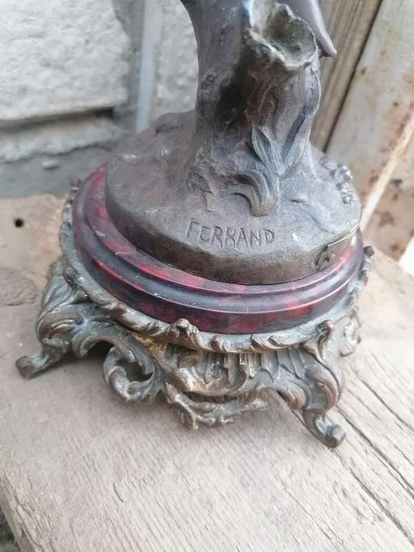 Sculpture by ERNEST JUSTIN FERRAND (1846 - 1932)