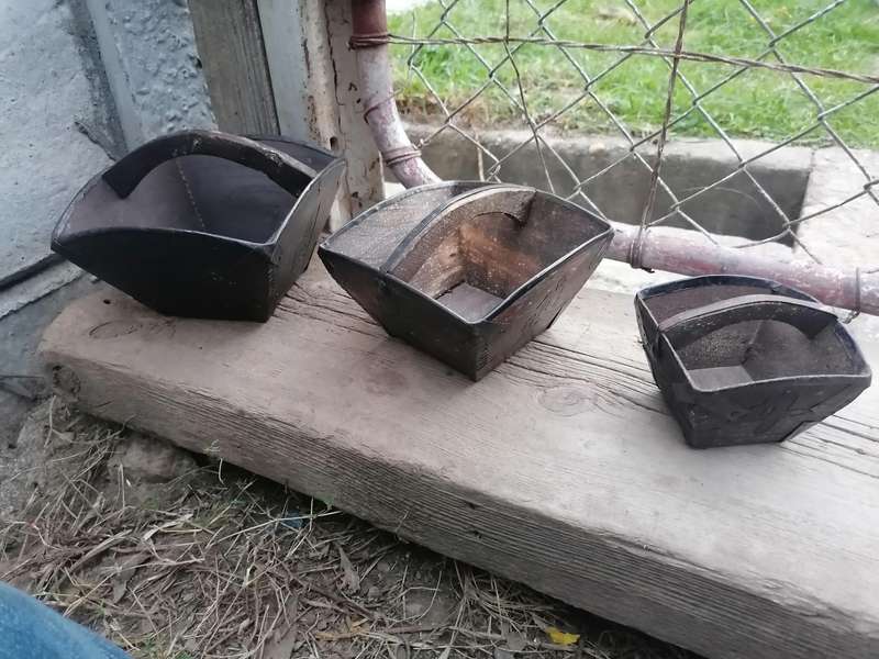Rare find 19th Century Rice Measuring Buckets