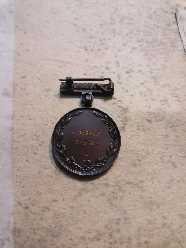 Vintage Imperial Society Of Teachers Of Dancers ISTD Medal p. Jessop 13-5-62